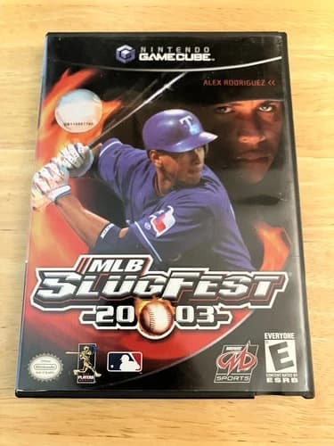MLB SlugFest 2003 (Nintendo GameCube) Complete - Tested - Authentic