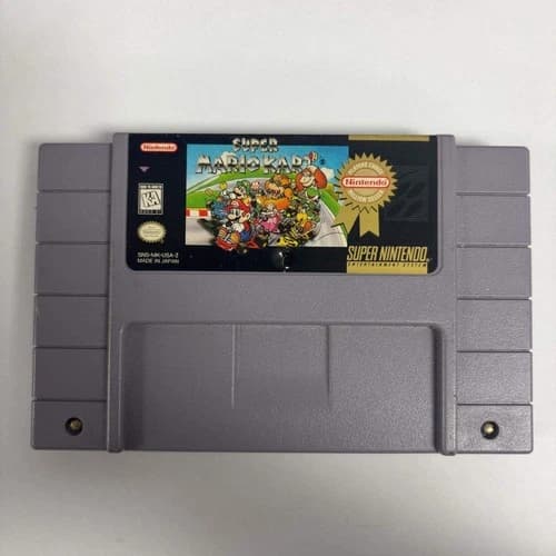 Super Mario Kart (Super Nintendo SNES, 1992)