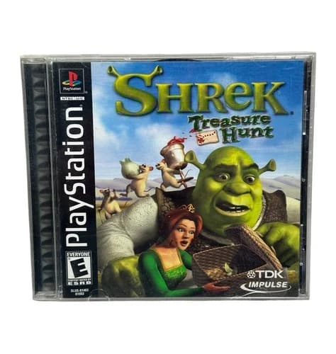 Shrek: Treasure Hunt (Sony PlayStation 1, 2002) PS1 Complete and Tested