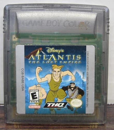 Disney's Atlantis: The Lost Empire (Game Boy Color) Cartridge Only