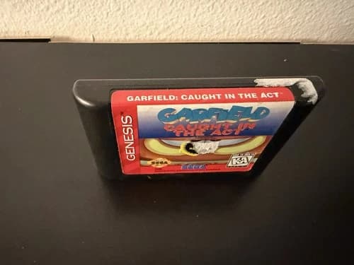 Garfield: Caught in the Act Sega Genesis Tested Working