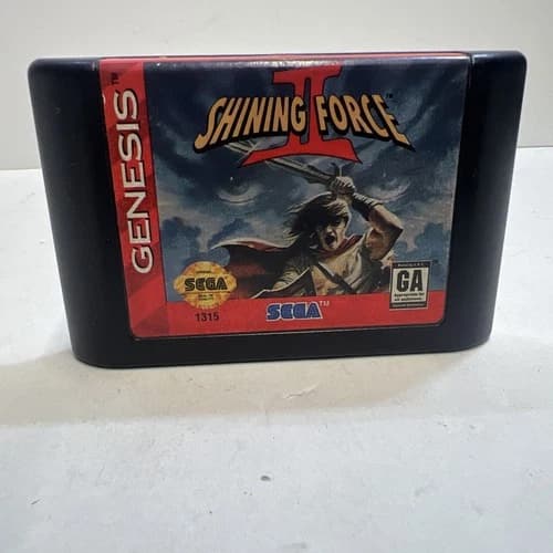 Shining Force II 2 (Sega Genesis, 1994) Authentic Game Cartridge
