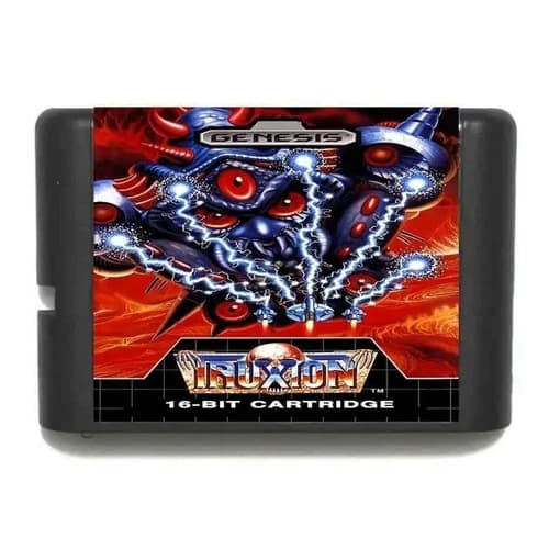 Truxton Game Cartridge Card For Sega Genesis 16 Bit US EU Versions