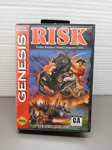 Risk (Sega Genesis, 1994) Complete In Box