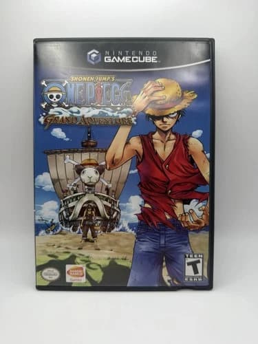 One Piece: Grand Adventure Nintendo GameCube 2006 complete CIB /w Manual