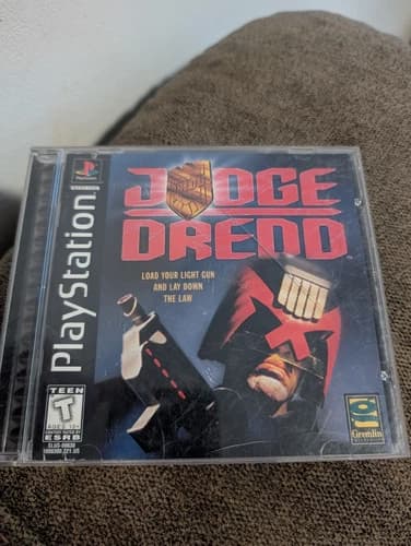 Judge Dredd (Sony PlayStation 1, 1998) PS1 Complete w/Manual