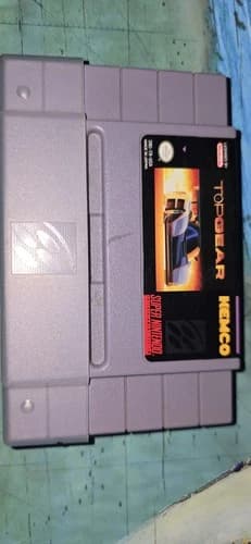 Top Gear (Super Nintendo Entertainment System, 1992)