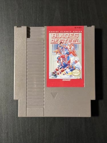Blades of Steel (Nintendo NES, 1988) Classic Series Red Label - Tested!
