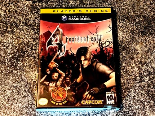 🕯RESIDENT EVIL 4 [Gamecube] 🔑 Survival Horror (Good) Nintendo