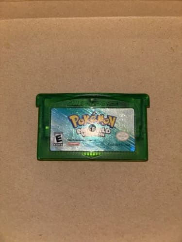 Pokemon Emerald - Nintendo Game Boy Advance. Dry Battery!!