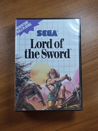 Lord of the Sword (Sega Master System, 1988) CIB Complete in Box Rare