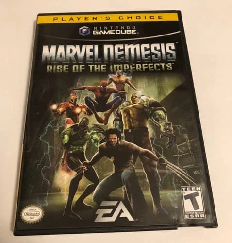Marvel Nemesis: Rise of the Imperfects (Nintendo GameCube, 2005) Tested Works