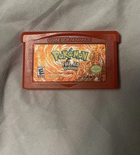 Pokemon FireRed Version Authentic (Game Boy Advance, 2004) GBA Tested