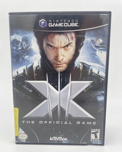 X-Men: The Official Game (Nintendo GameCube, 2006) Complete With Manual