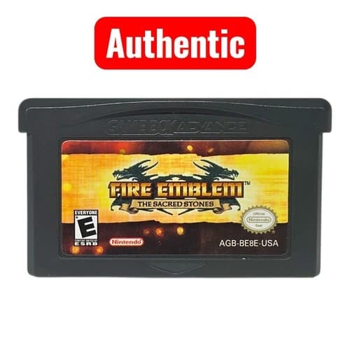 Fire Emblem: The Sacred Stones (Nintendo Game Boy Advance, 2005) Authentic K14