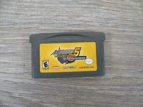 Mega Man Battle Network 5 Team ProtoMan Game Boy Advance Video Game RPG
