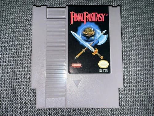Final Fantasy - Nintendo Entertainment System Nes - Game Cartridge Tested