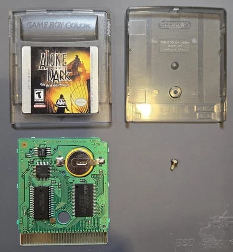 Alone In The Dark The New Nightmare Gameboy Color New Batt