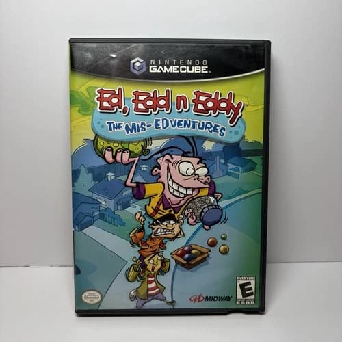 Ed, Edd n Eddy: The Mis-Edventures (Nintendo GameCube, 2005) Tested & Working