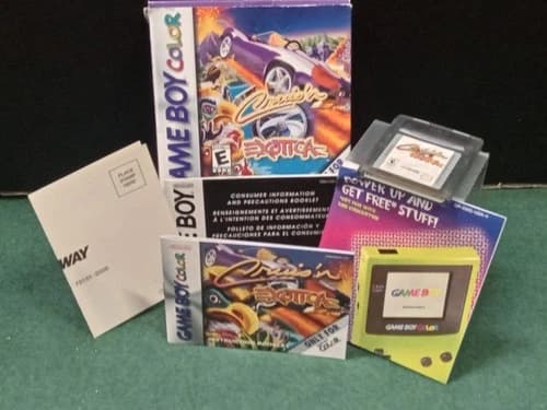 Cruis'n Exotica (2000) Complete for Nintendo Game Boy Color Video Game System