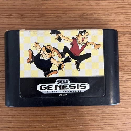 Bonanza Brothers [Bros] Sega Genesis 1991 - Cart Only, TESTED, Authentic