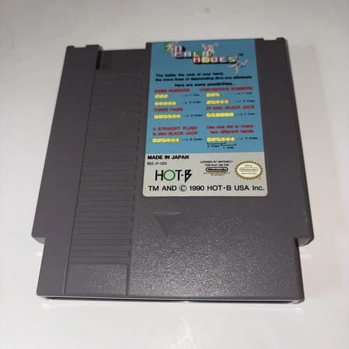 Palamedes (Nintendo NES, 1990) - Authentic - Cartridge Only - Cleaned & Tested