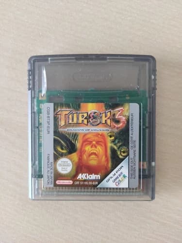 Turok 3 Shadow Of Oblivion Nintendo Game Boy Color Gameboy Colour Cartridge Only