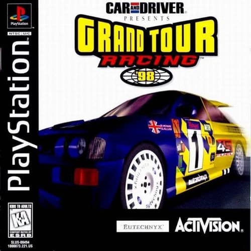 Car and Driver Presents Grand Tour Racing 98 - Playstation PS1 TESTED