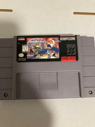 Captain Commando (SNES) Cartridge Only, Very Good Condition