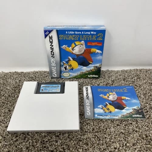 Stuart Little 2 Nintendo Game Boy Advance Complete CIB
