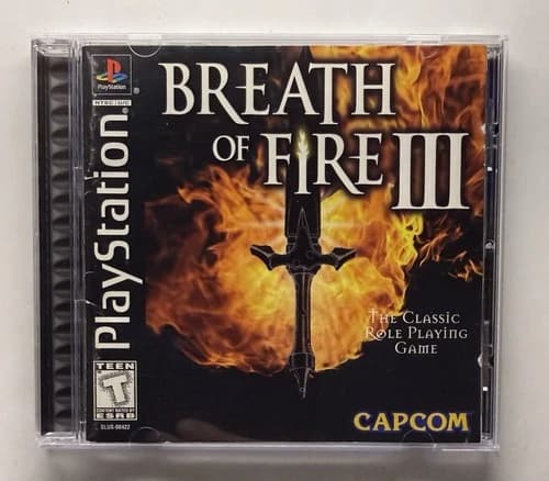 Breath of Fire III Sony PlayStation 1 PS1 Complete CIB With REG Card Tested