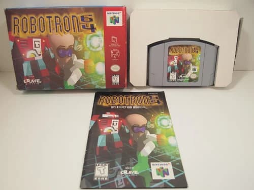 Robotron 64 (Nintendo 64 | N64) Complete in Box CIB
