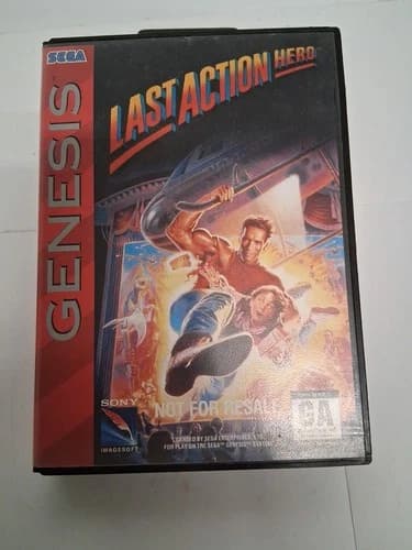 Last Action Hero (Sega Genesis, 1993) Complete
