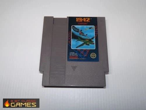 AUTHENTIC! 1942 - GAME ONLY - NINTENDO NES 518a