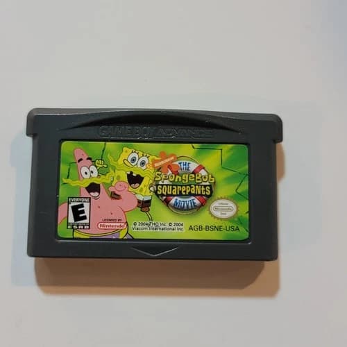 Spongebob Squarepants The Movie (Game Boy Advance) GBA