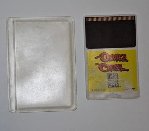 Devil's Crush (TurboGrafx-16, 1990) HuCard only