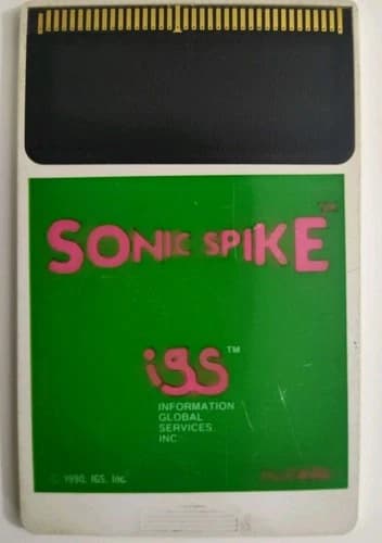 Sonic Spike (TurboGrafx-16, 1990) Loose Cart Free Shipping