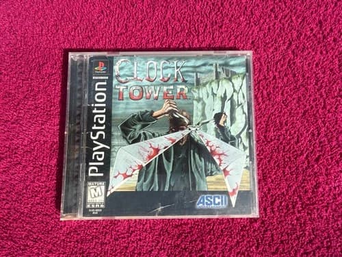 Clock Tower – PlayStation – Good – Complete – $185 – Firm