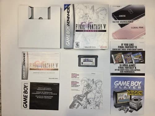 CIB - Final Fantasy V Advance (Game Boy Advance) *Authentic, Tested, See Pics*