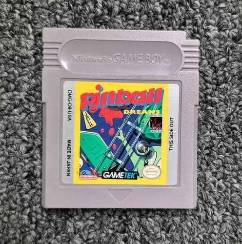 Pinball Dreams Nintendo Gameboy Original GB