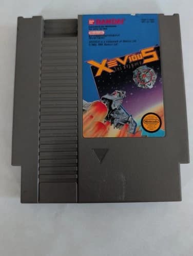 Vintage NES Nintendo Entertainment System XeVious Authentic Cartridge 1988