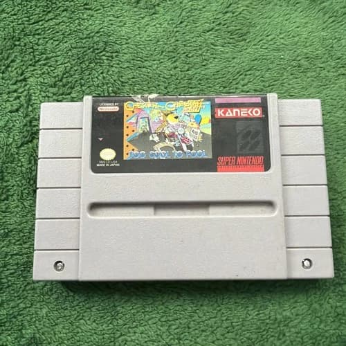 Chester Cheetah: Too Cool To Fool (Super Nintendo, 1992) SNES Authentic Cart