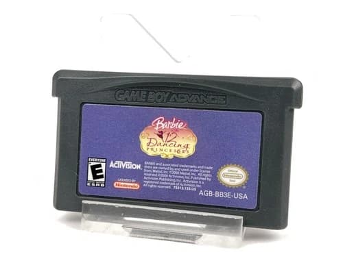 Barbie in the 12 Dancing Princesses Nintendo Game Boy Advance GBA Cartridge Only