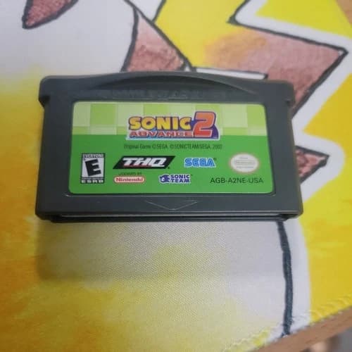 Sonic Advance 2 Game Boy Advance - Cartridge only Tested and Working