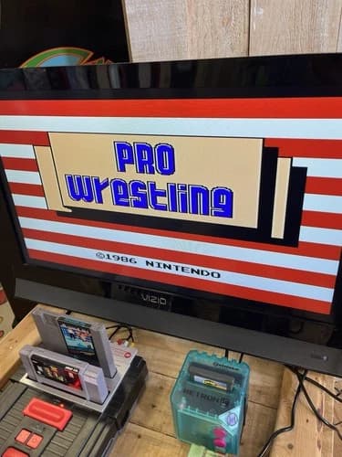 Pro Wrestling NES Nintendo Entertainment System CIB