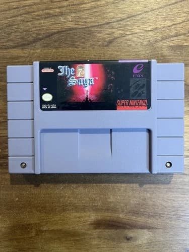 The 7th Saga (SNES, 1993) Super Nintendo - Cleaned Tested Working, Free Ship