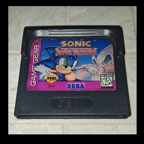 1994 SEGA Sonic The Hedgehog: Triple Trouble - Sega Game Gear