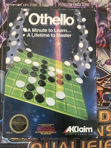 Othello (NES, 1988) CIB, Tested, Great Cond, Fast Shipping!