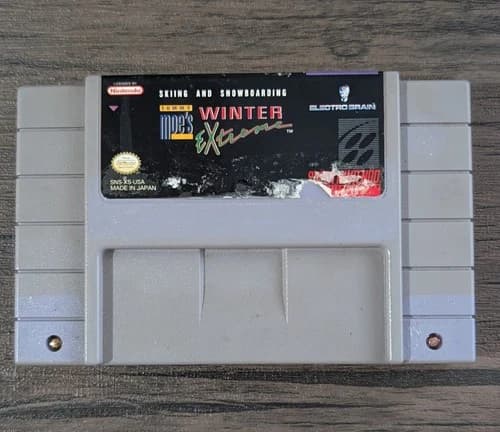 Skiing & Snowboarding: Tommy Moe's Winter Extreme (Super Nintendo, 1994)