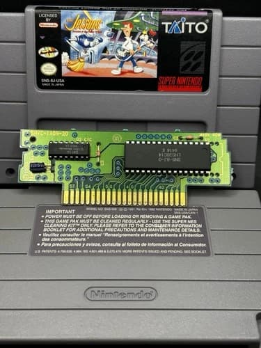 The Jetsons Invasion of the Planet Pirates ( SNES ) Cart Only - Authentic -Clean